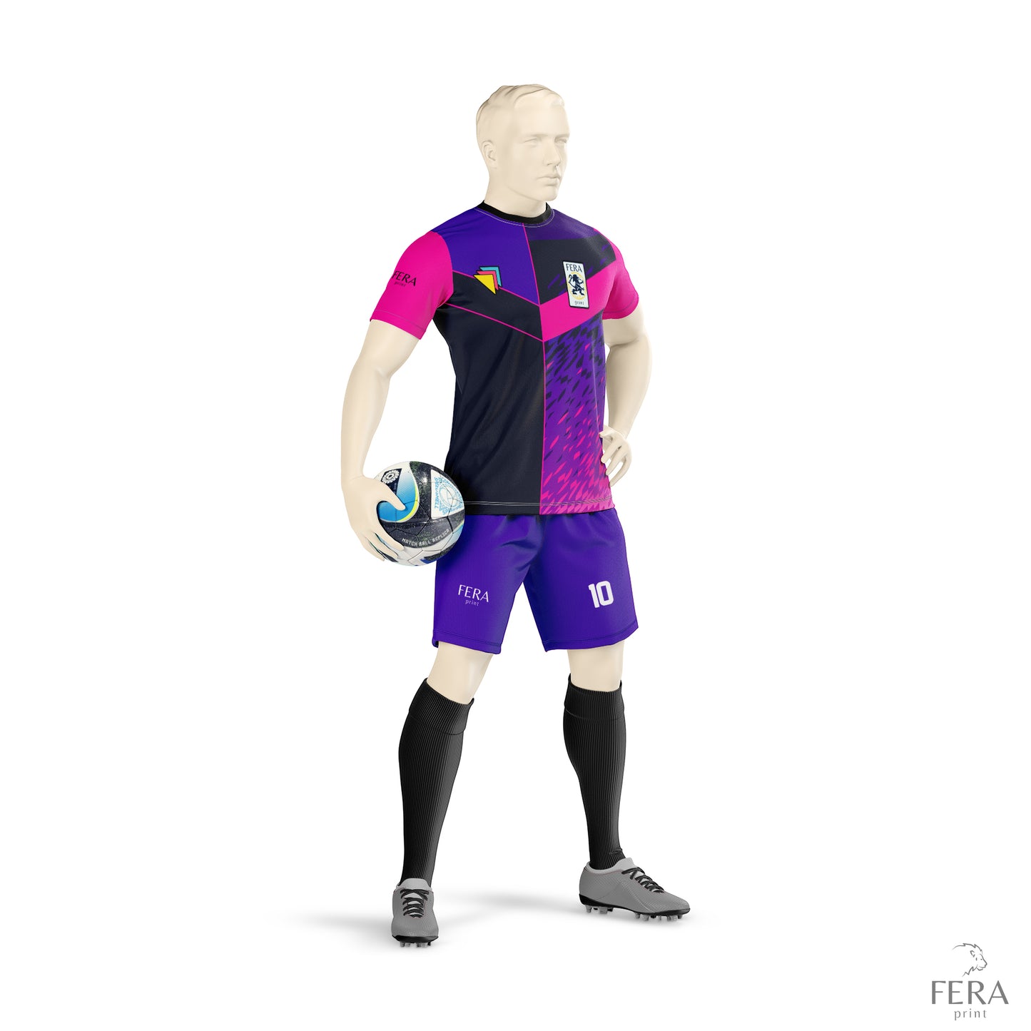 Uniforme Esportivo Sublimado Camiseta + Shorts