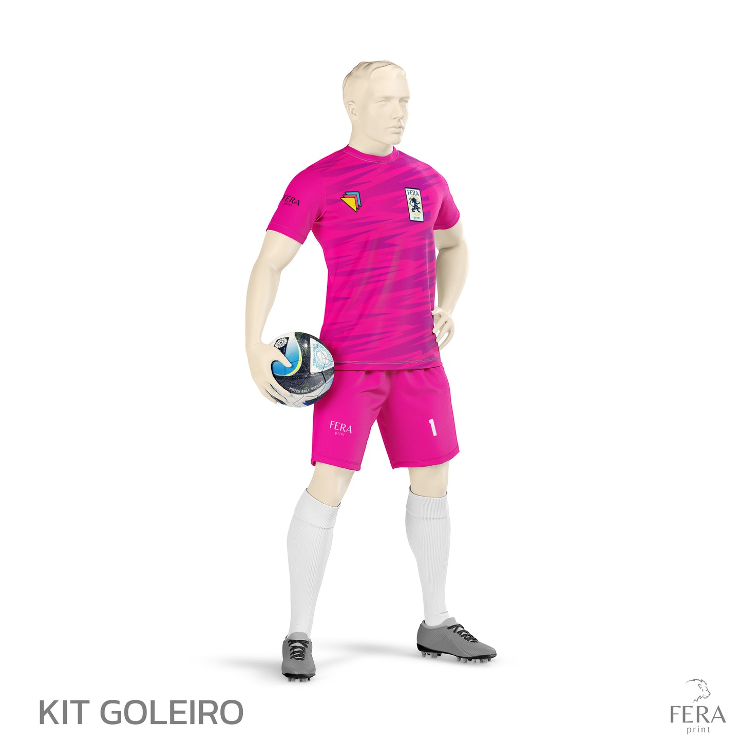 Uniforme Esportivo Sublimado Camiseta + Shorts