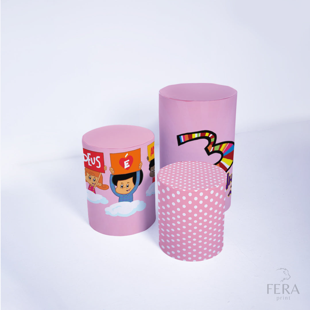 Kit Capa Cilindros + Capa Painel Deus É Amor Sublimado