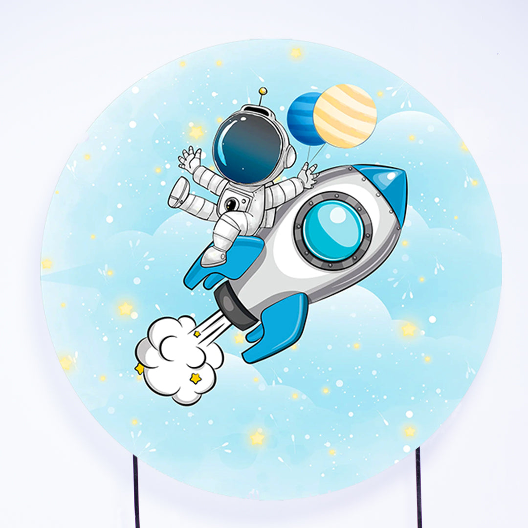 Kit Capa Cilindros + Capa Painel Astronauta Sublimado