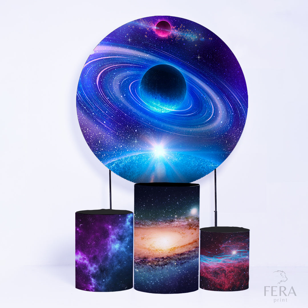 Kit Capa Cilindros + Capa Painel Espaço Sublimado