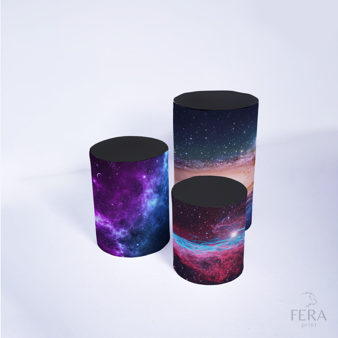 Kit Capa Cilindros + Capa Painel Espaço Sublimado