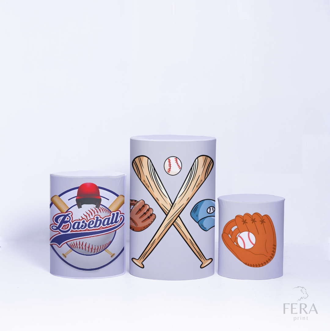 Kit Capa Cilindros + Capa Painel Baseball Sublimado