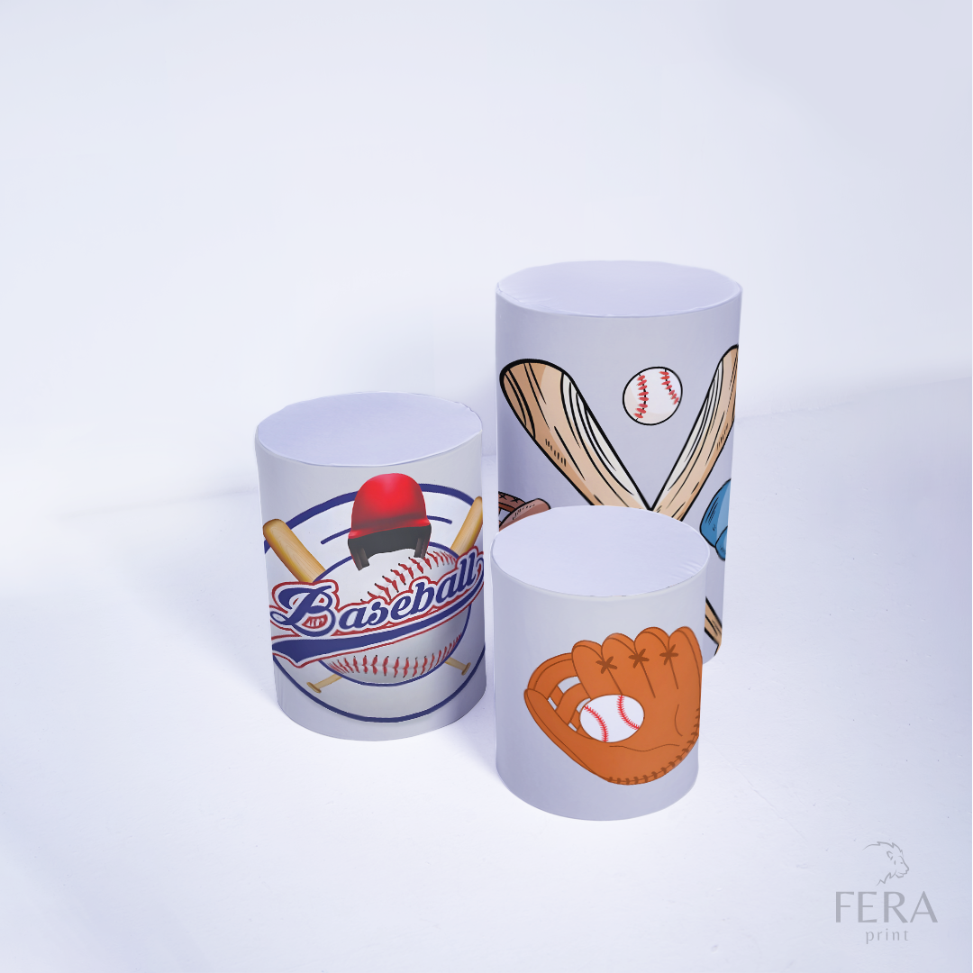 Kit Capa Cilindros + Capa Painel Baseball Sublimado