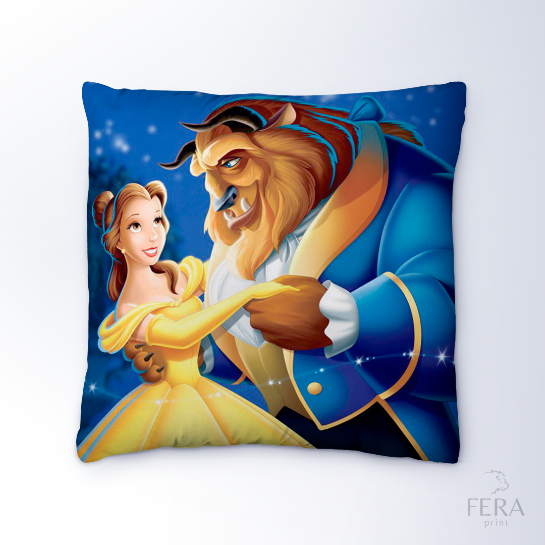 Capa de Almofada Estampada Decorativa 35X35cm - Apenas 1 unidade