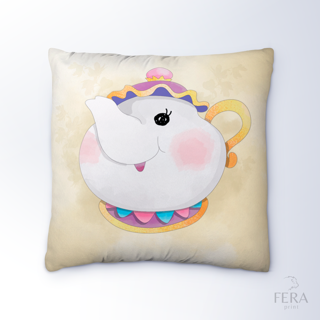 Capa de Almofada Estampada Decorativa 35X35cm - Apenas 1 unidade