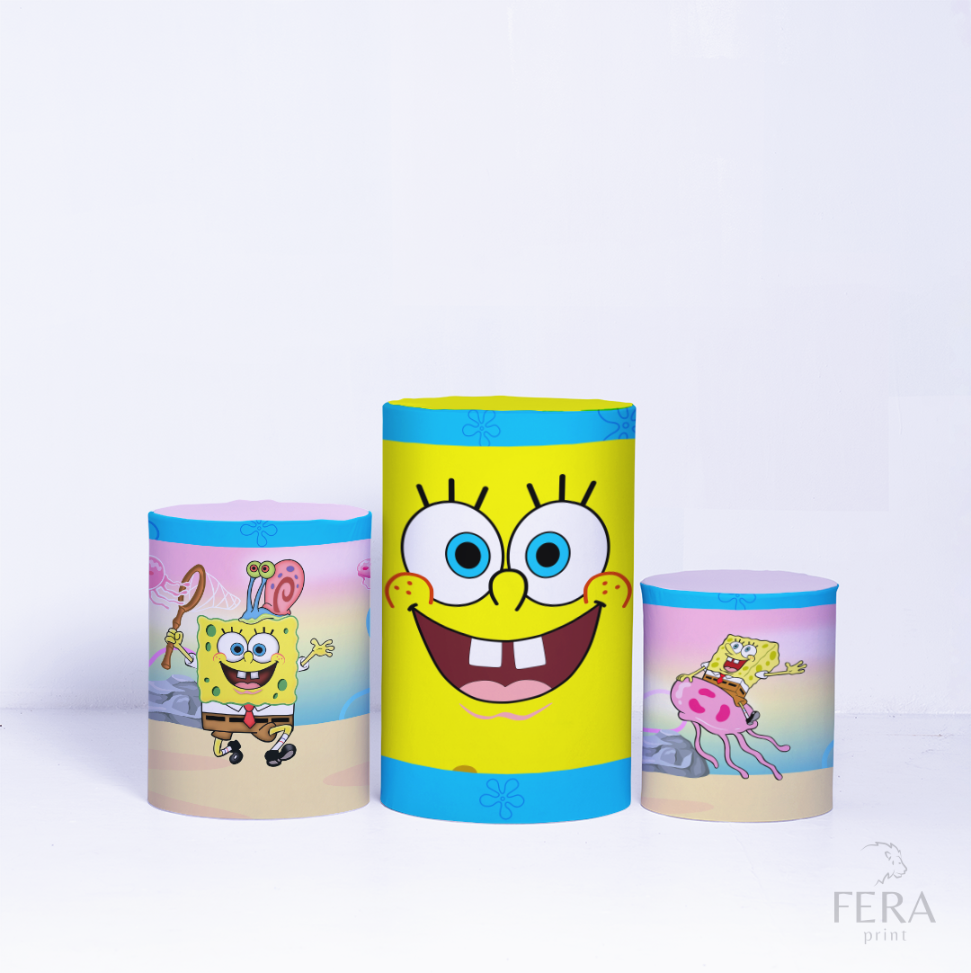 Kit Capa Cilindros + Capa Painel Esponja Amarela Sublimado