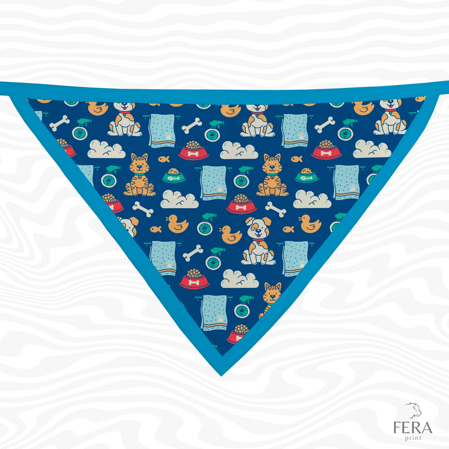 Bandana Sublimada para Pet Shop