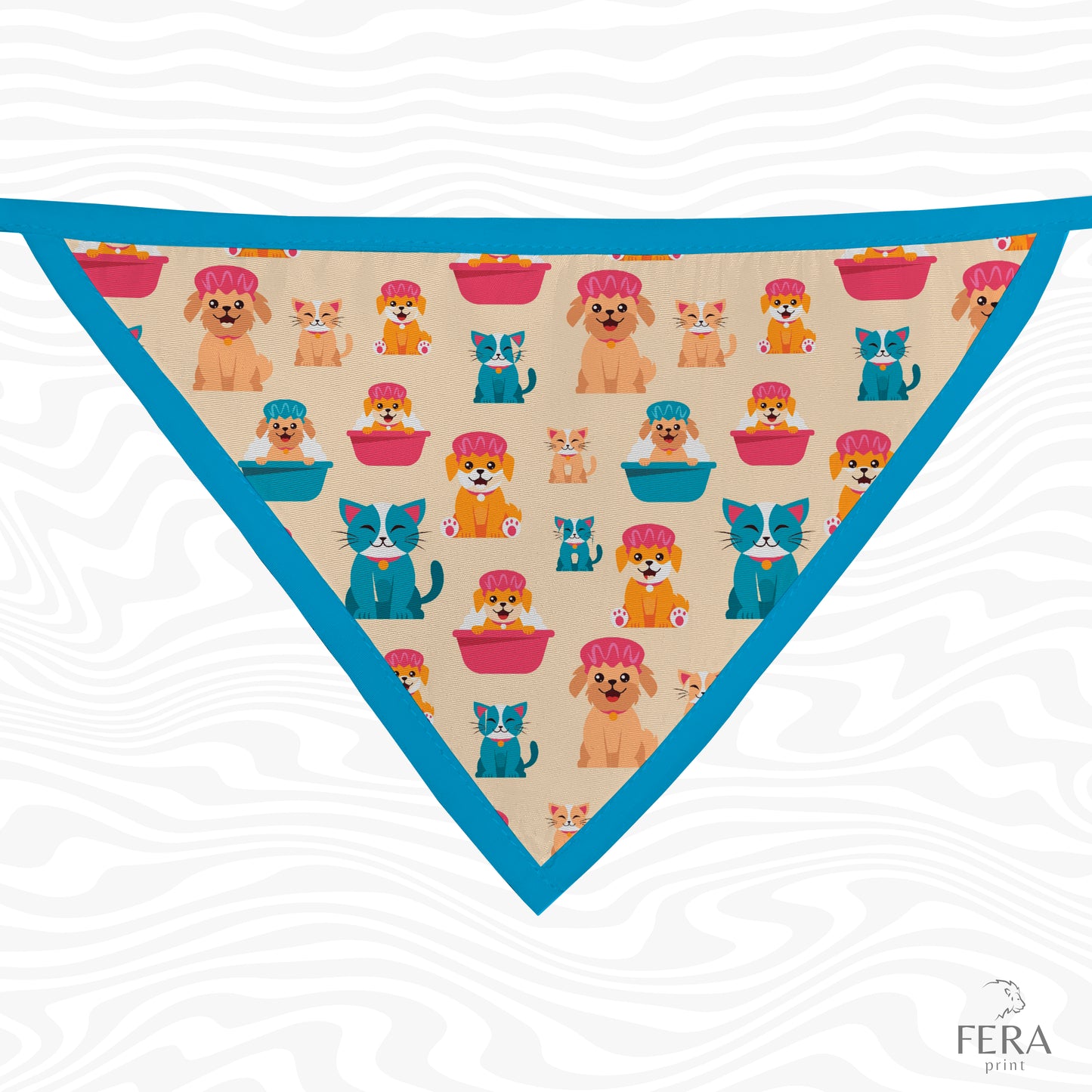 Bandana Sublimada para Pet Shop