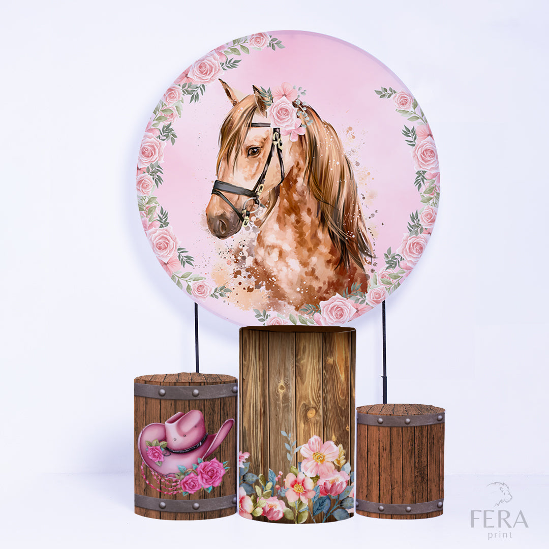 Kit Capa Cilindros + Capa Painel Cavalo Cowntry Sublimado