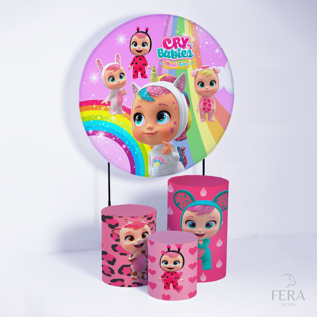 Kit Capa Cilindros + Capa Painel Baby Sublimado