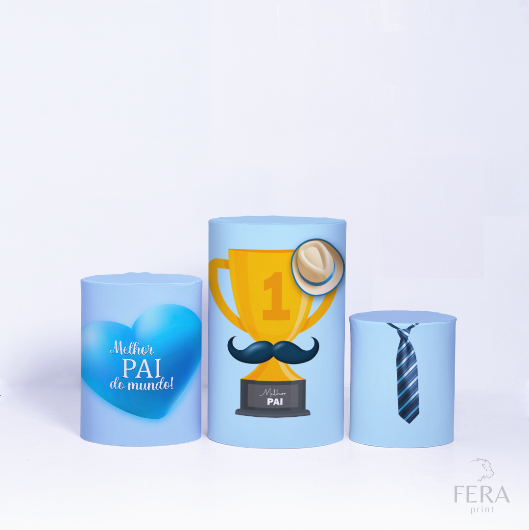 Kit Capa Cilindros + Capa Painel Dia dos Pais Sublimado
