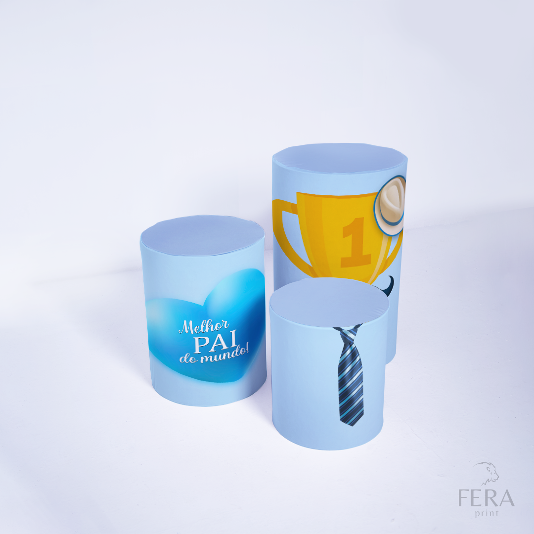 Kit Capa Cilindros + Capa Painel Dia dos Pais Sublimado