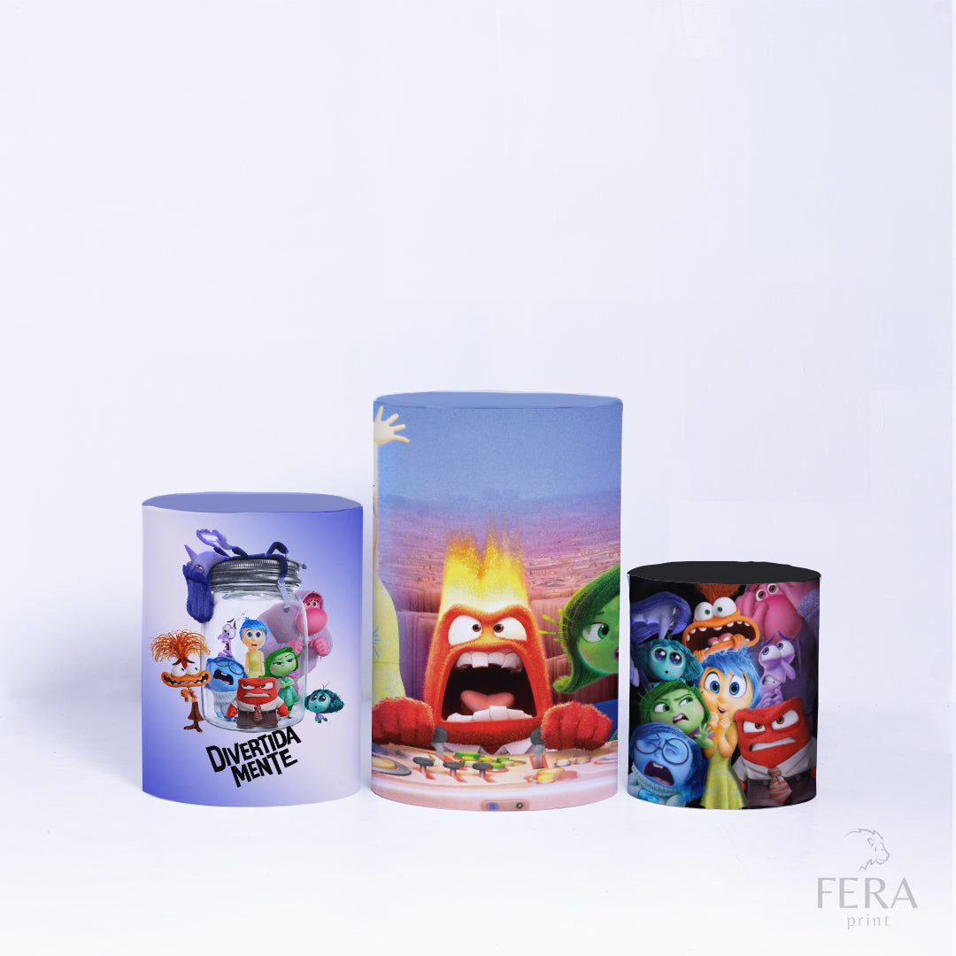 Kit Capa Cilindros + Capa Painel Filme Emoções Sublimado