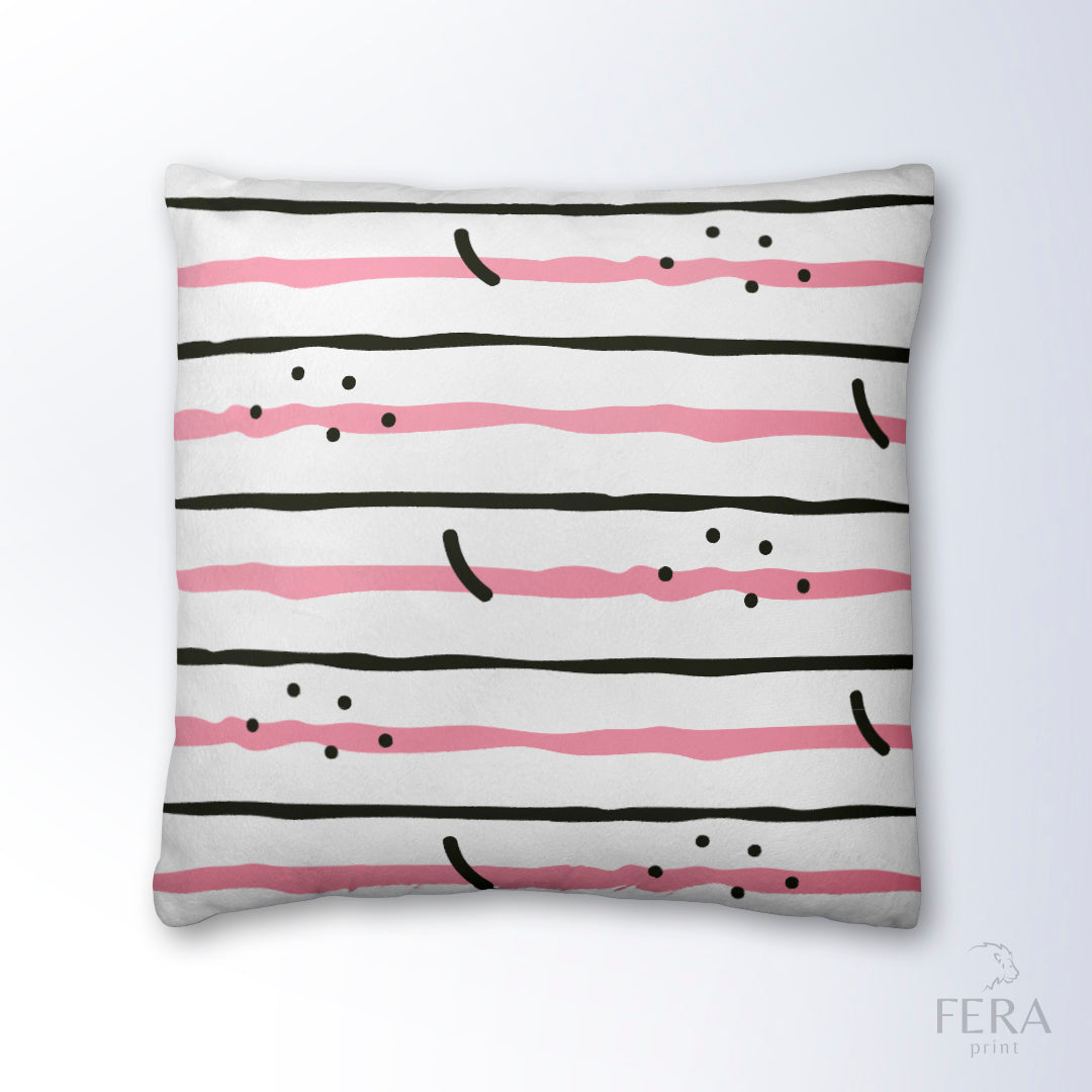 Capa de Almofada Estampada Decorativa 35X35cm - Apenas 1 unidade