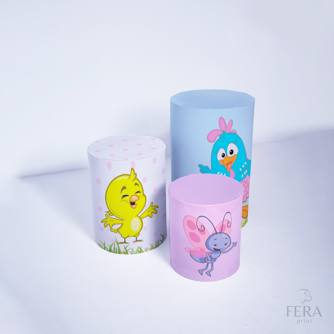 Kit Capa Cilindros + Capa Painel Galinha Sublimado