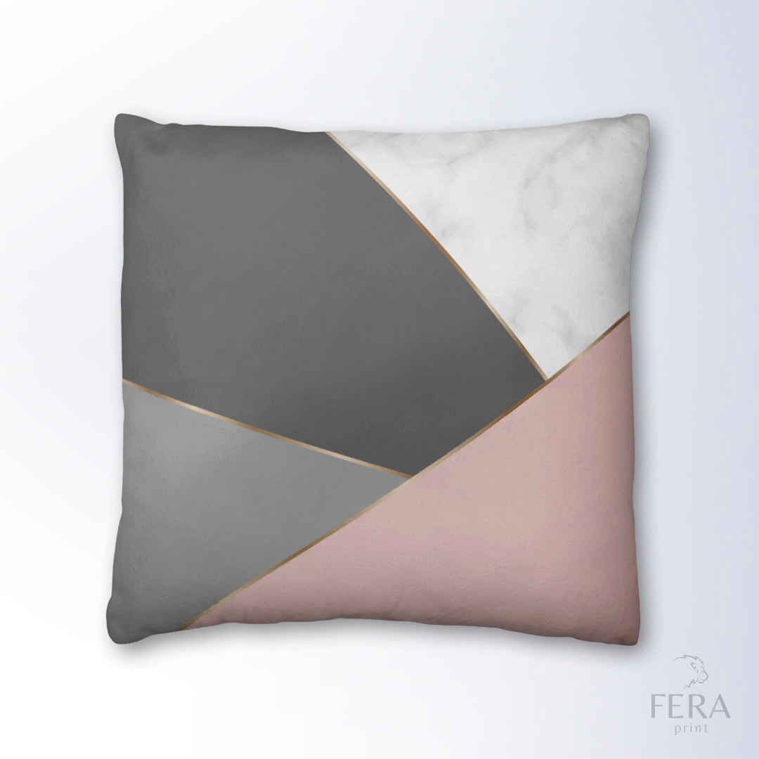 Capa de Almofada Estampada Decorativa 35X35cm - Apenas 1 unidade