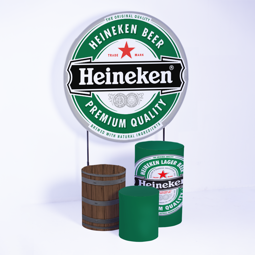 Kit Capa Cilindros + Capa Painel Cerveja Verde Sublimado