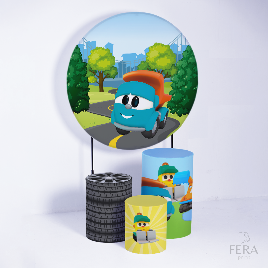 Kit Capa Cilindros + Capa Painel Leo Sublimado