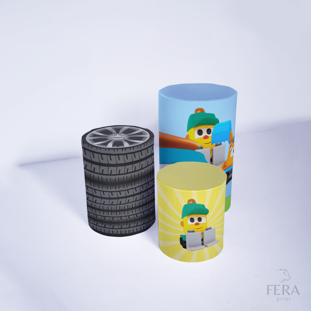 Kit Capa Cilindros + Capa Painel Leo Sublimado