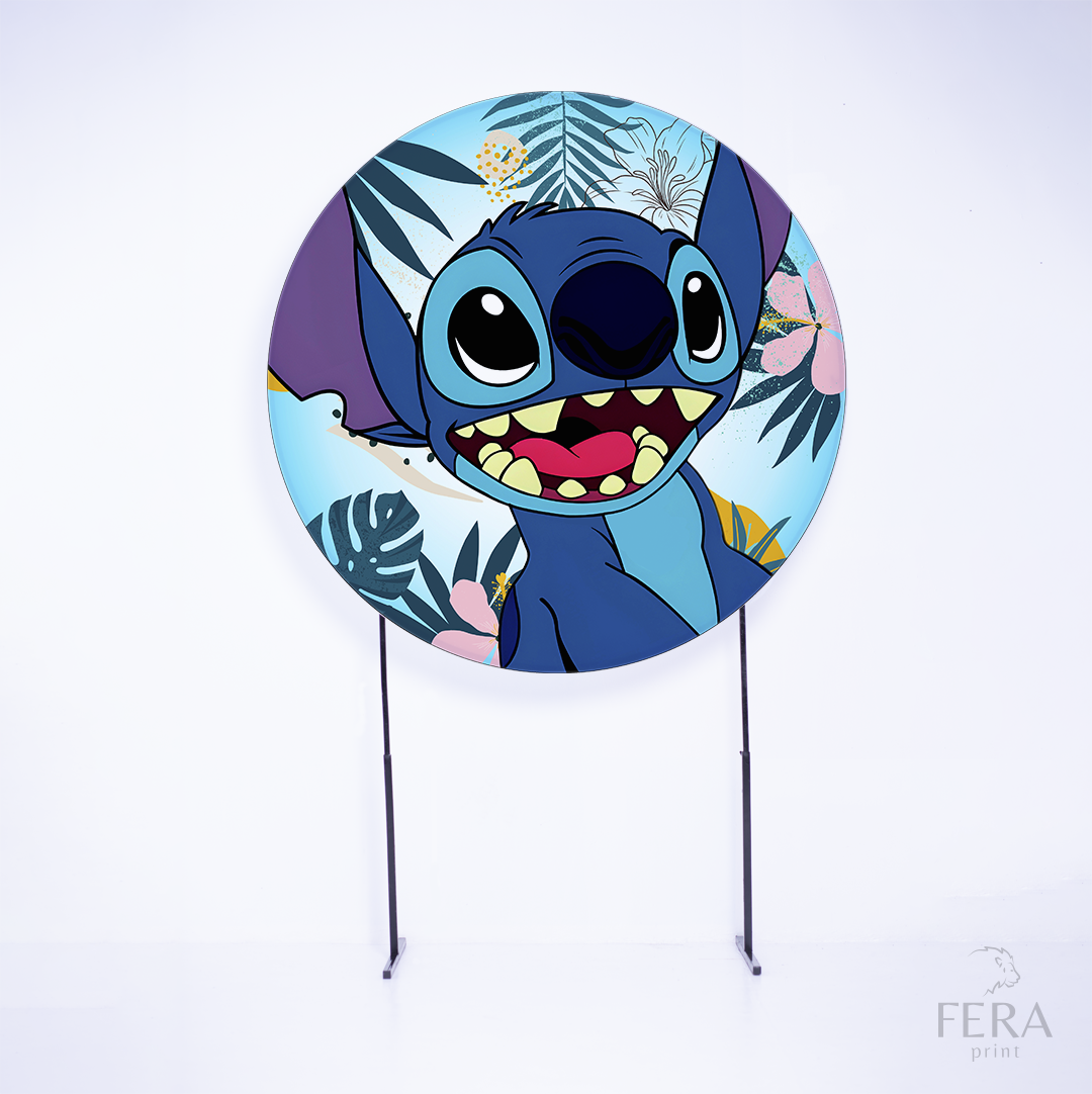 Kit Capa Cilindros + Capa Painel Lilo Et Azul Sublimado