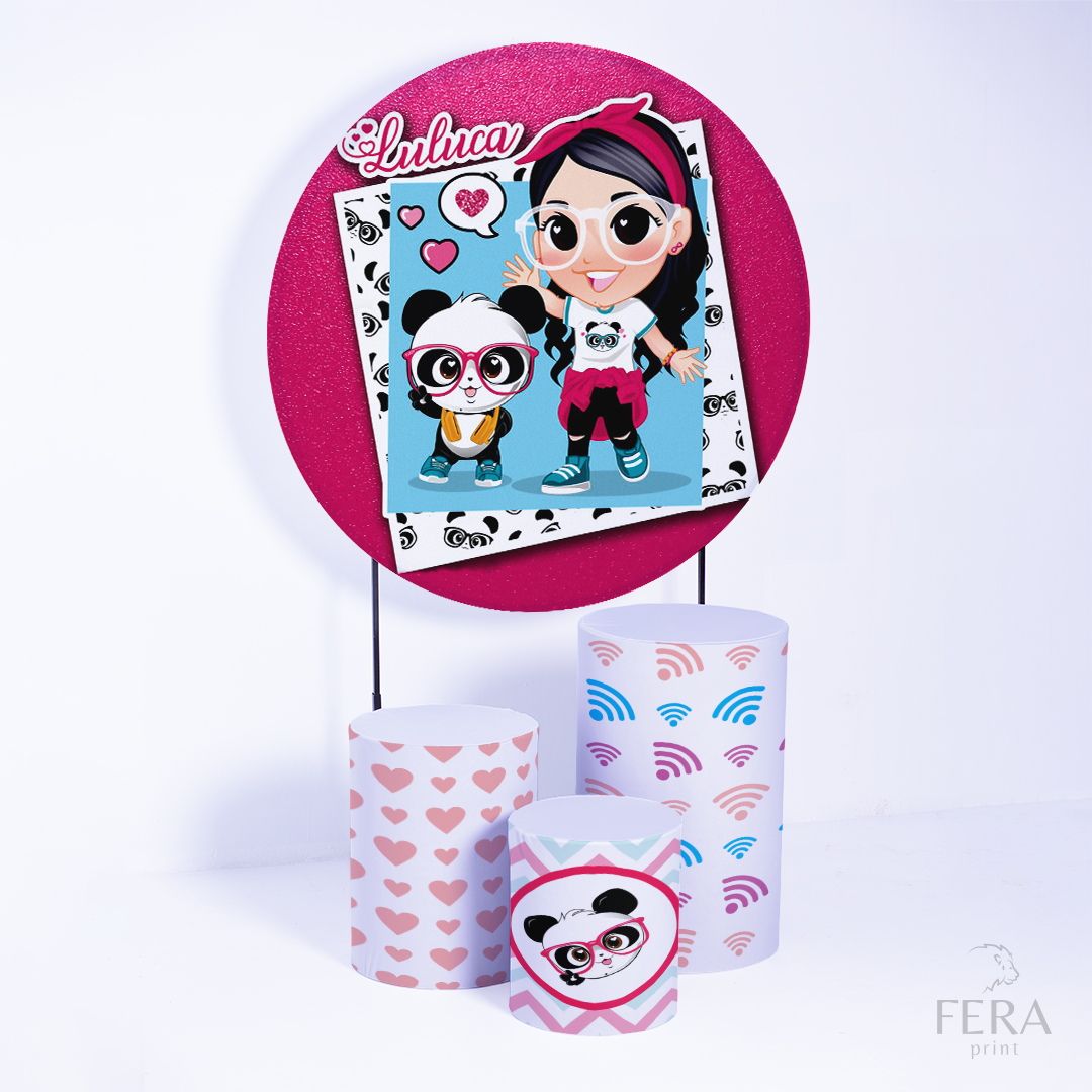 Kit Capa Cilindros + Capa Painel Youtuber Sublimado