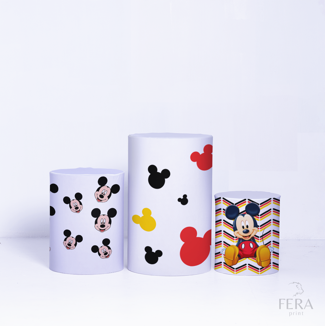 Kit Capa Cilindros + Capa Painel Rato Amigo Sublimado