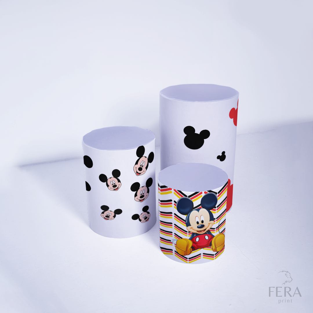 Kit Capa Cilindros + Capa Painel Rato Amigo Sublimado