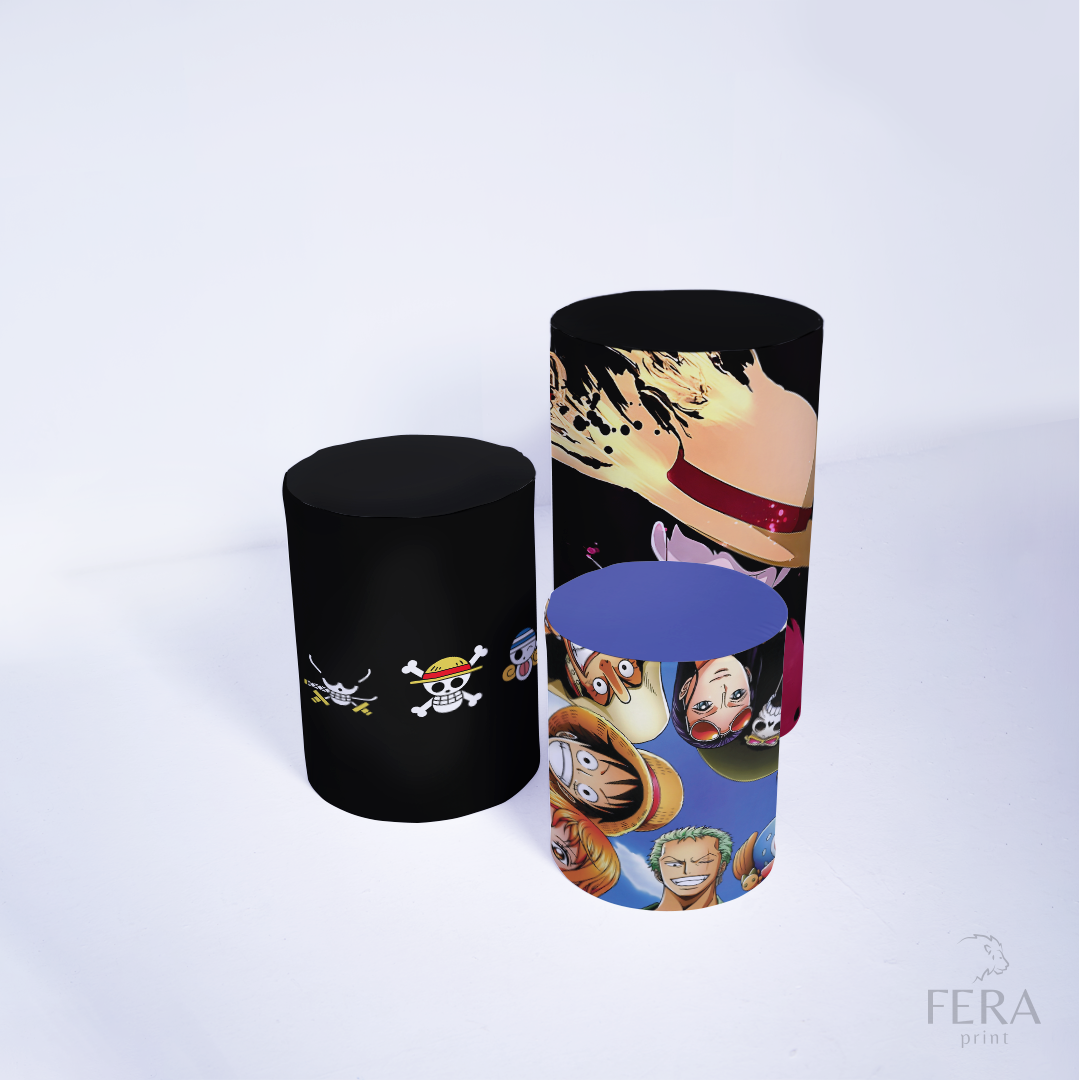 Kit Capa Cilindros + Capa Pirata Elástico Sublimado