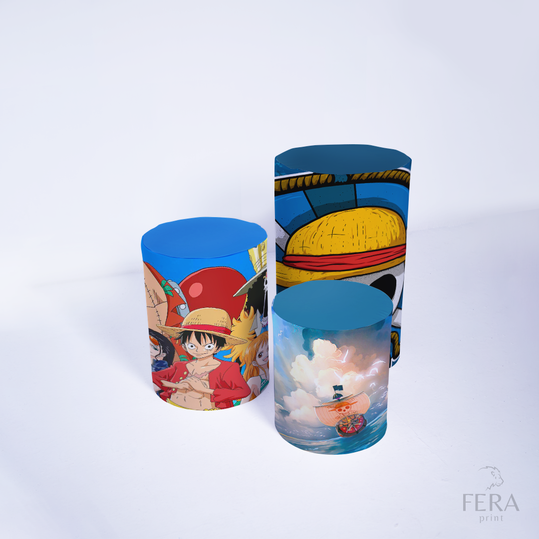 Kit Capa Cilindros + Capa Pirata Elástico Sublimado