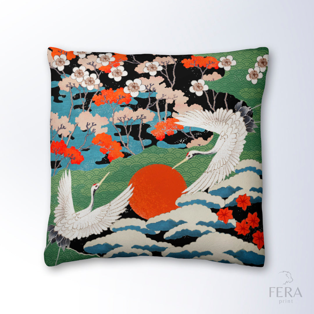 Capa de Almofada Estampada Decorativa 35X35cm - Apenas 1 unidade