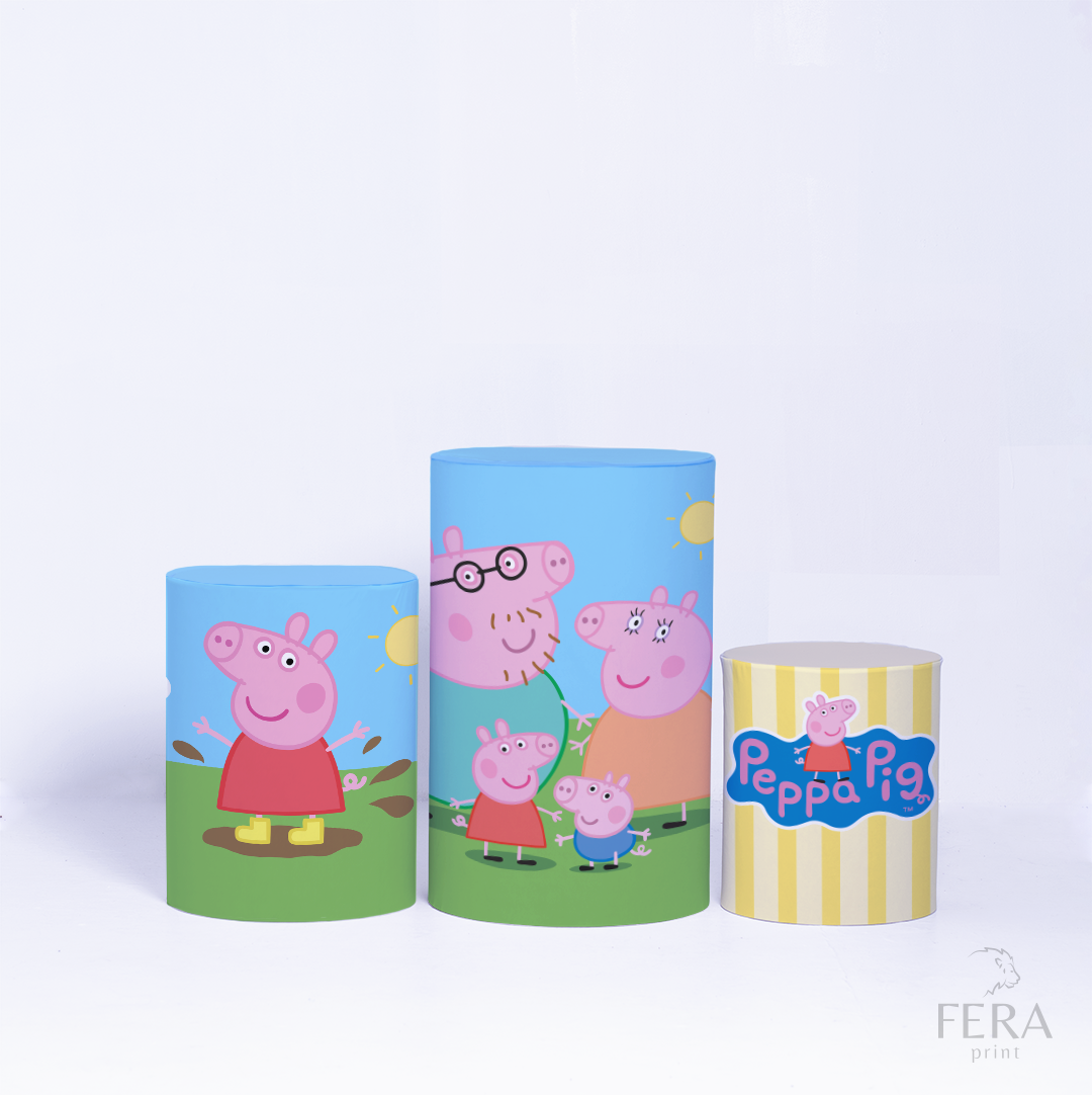 Kit Capa Cilindros + Capa Painel Porquinha Sublimado
