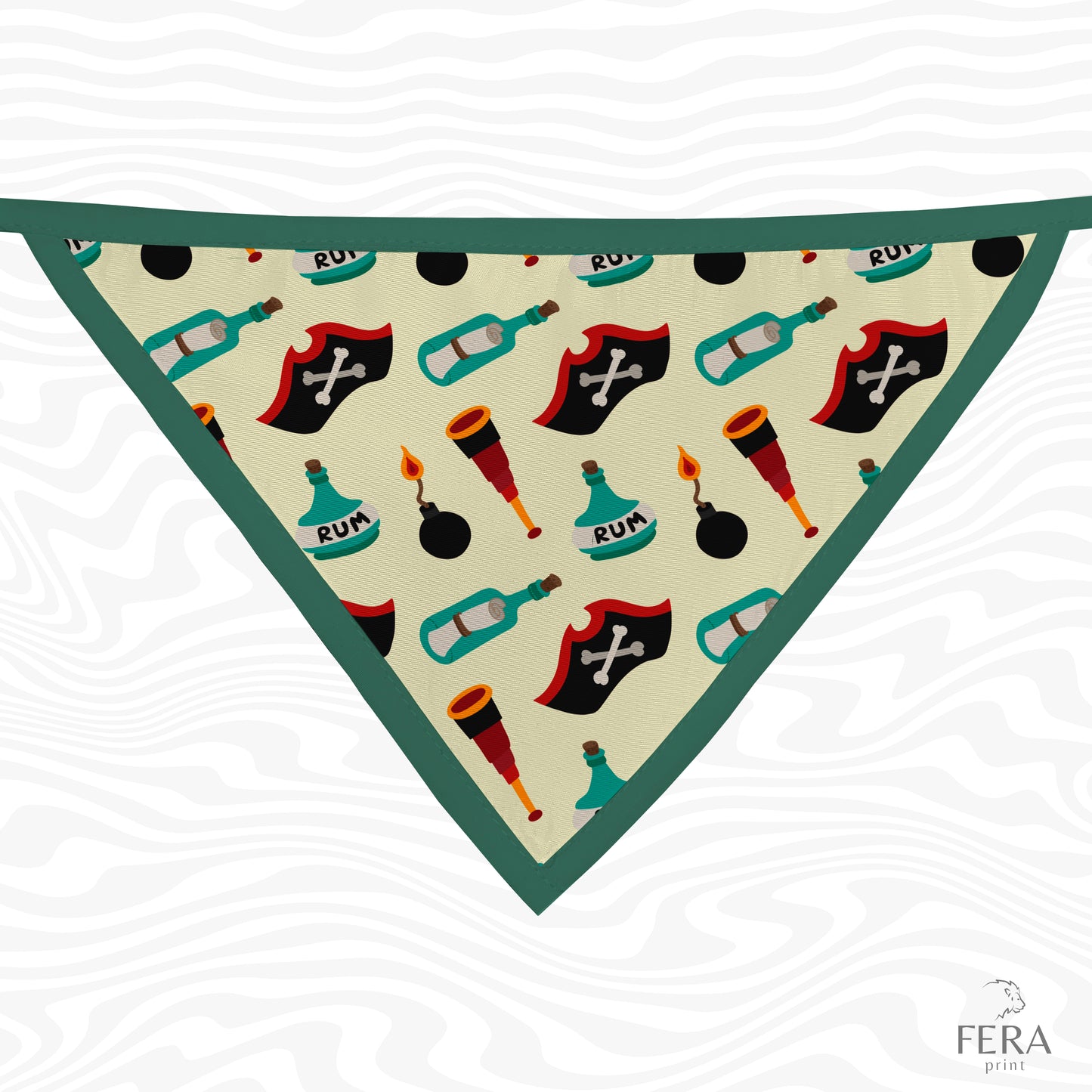 Bandana Sublimada para Pet Shop