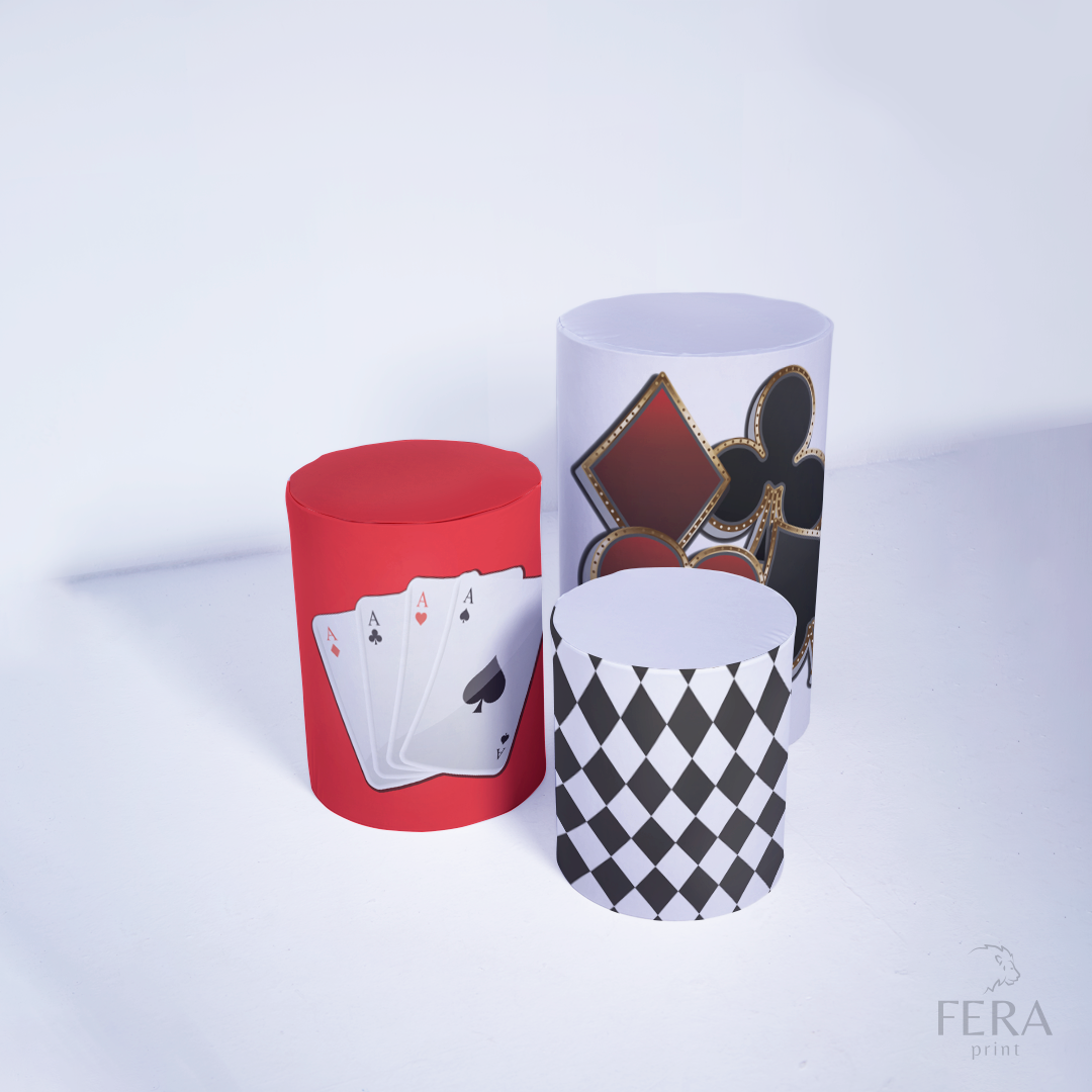 Kit Capa Cilindros + Capa Painel Poker Sublimado