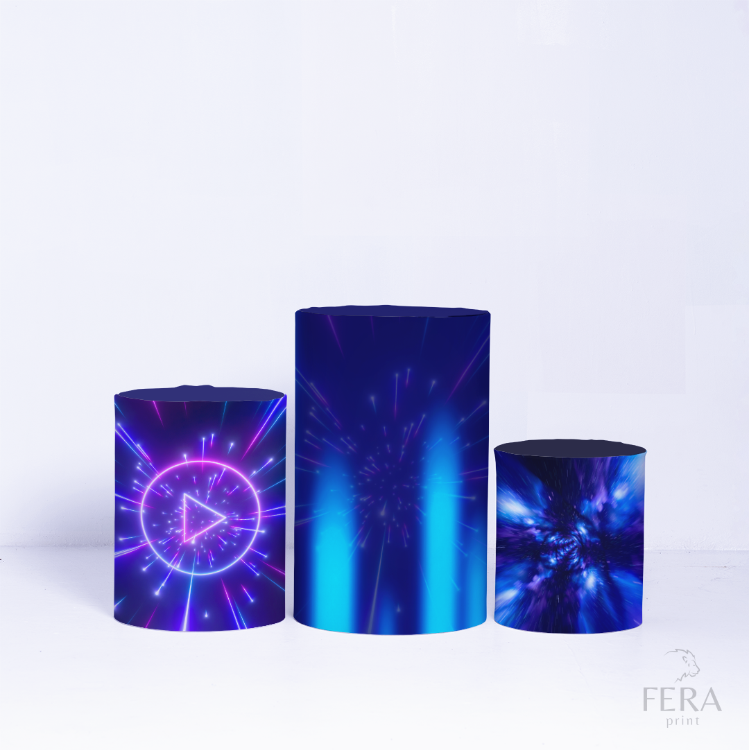 Kit Capa Cilindros + Capa Painel Gamer PS5 Sublimado
