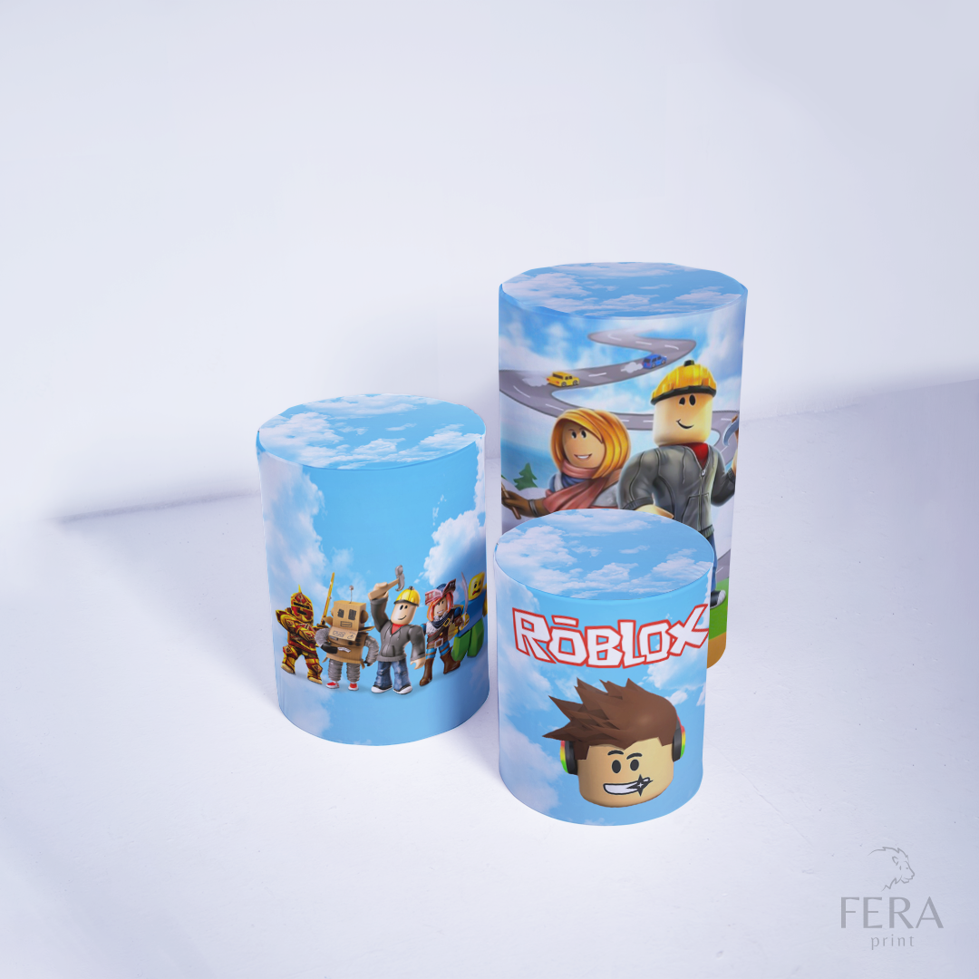 Kit Capa Cilindros + Capa Painel Game Robô Sublimado