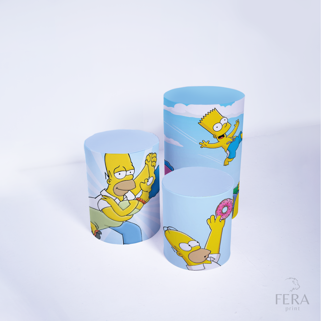 Kit Capa Cilindros + Capa Painel Família Amarela Sublimado