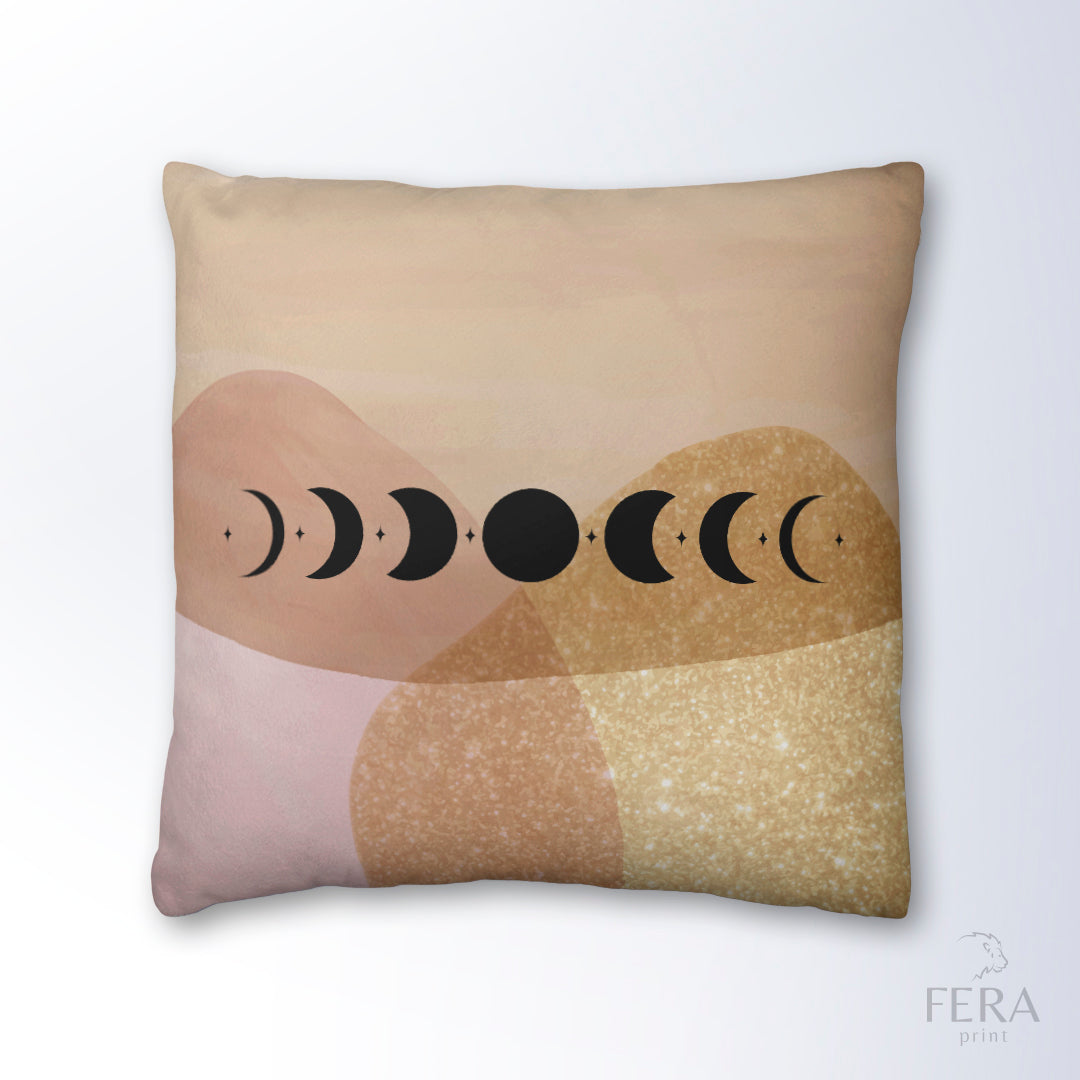 Capa de Almofada Estampada Decorativa 35X35cm - Apenas 1 unidade