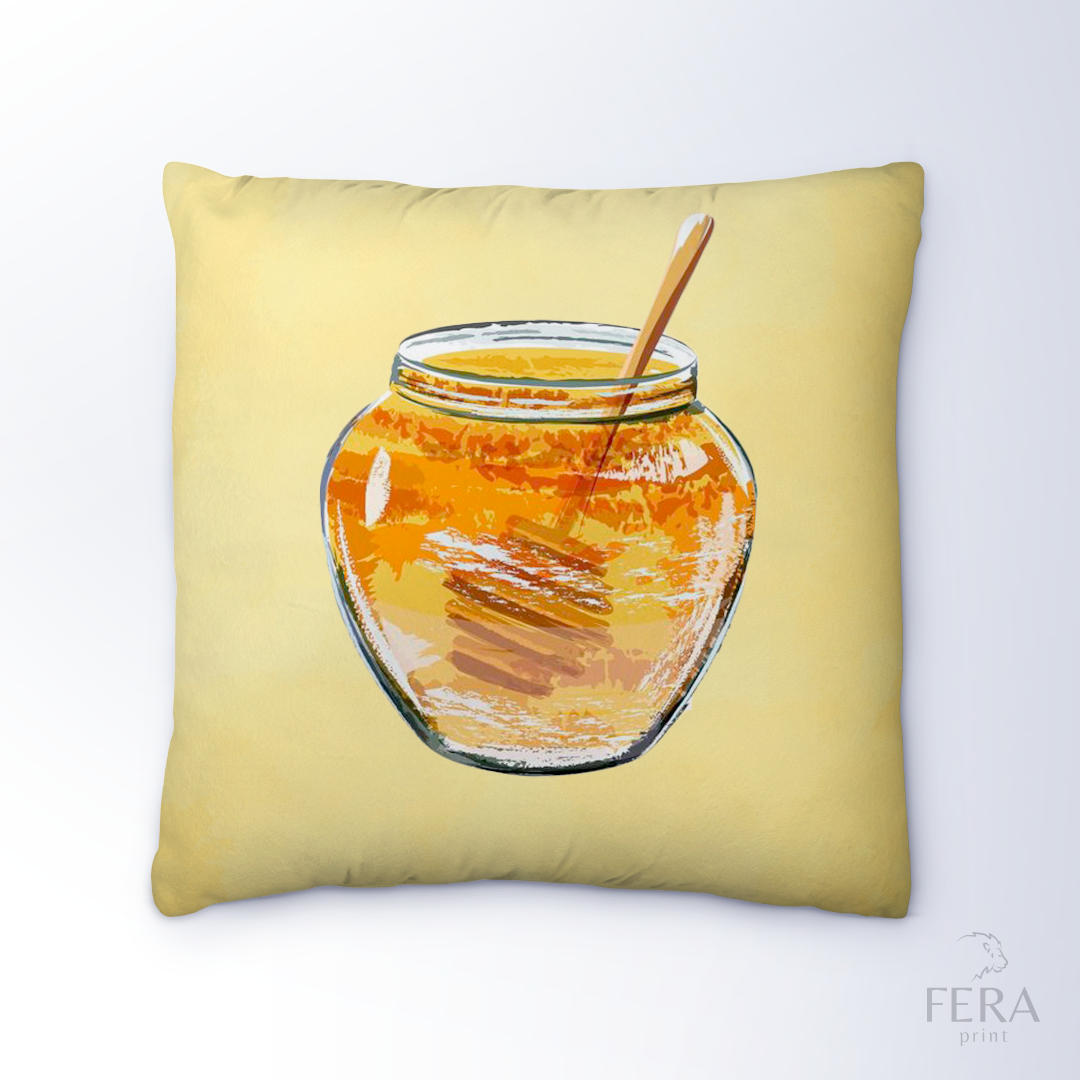 Capa de Almofada Estampada Decorativa 35X35cm - Apenas 1 unidade