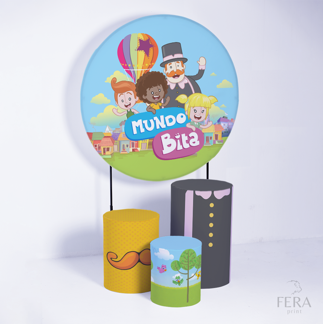 Kit Capa Cilindros + Capa Painel Bigode Sublimado