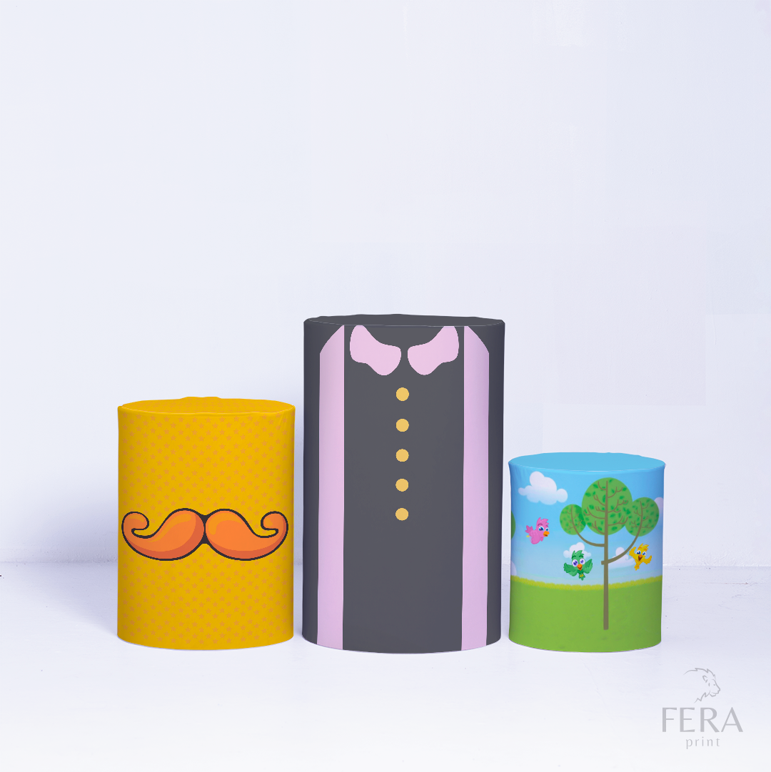 Kit Capa Cilindros + Capa Painel Bigode Sublimado