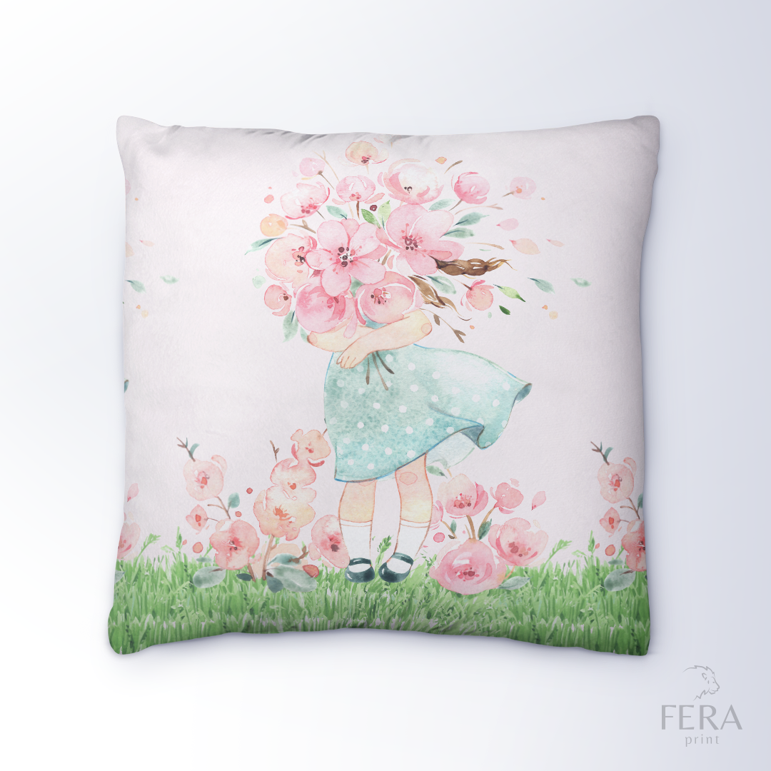 Almofada Estampada Decorativa 35X35cm - Apenas 1 unidade