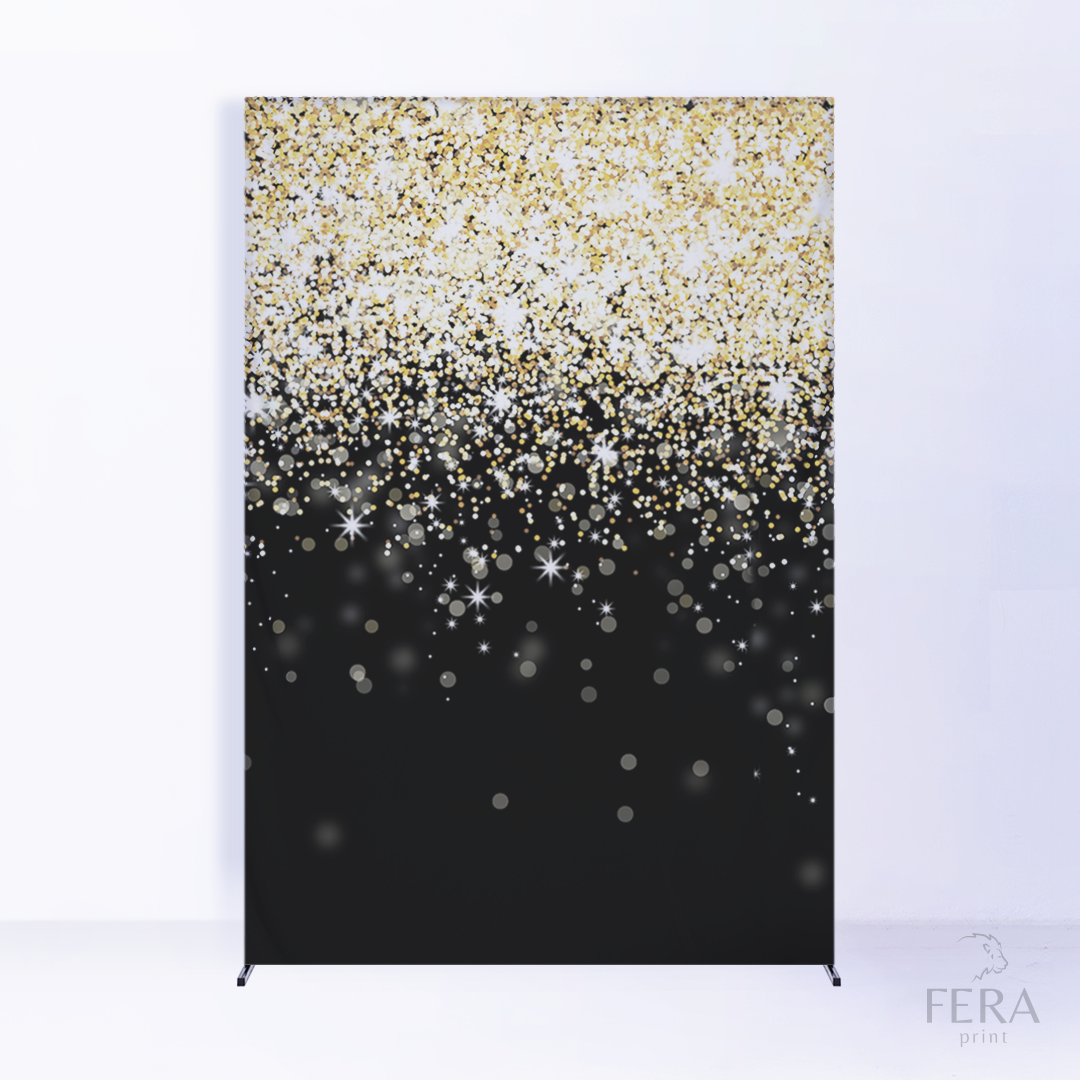 Painel Lateral Chuva Dourada c/ Forro