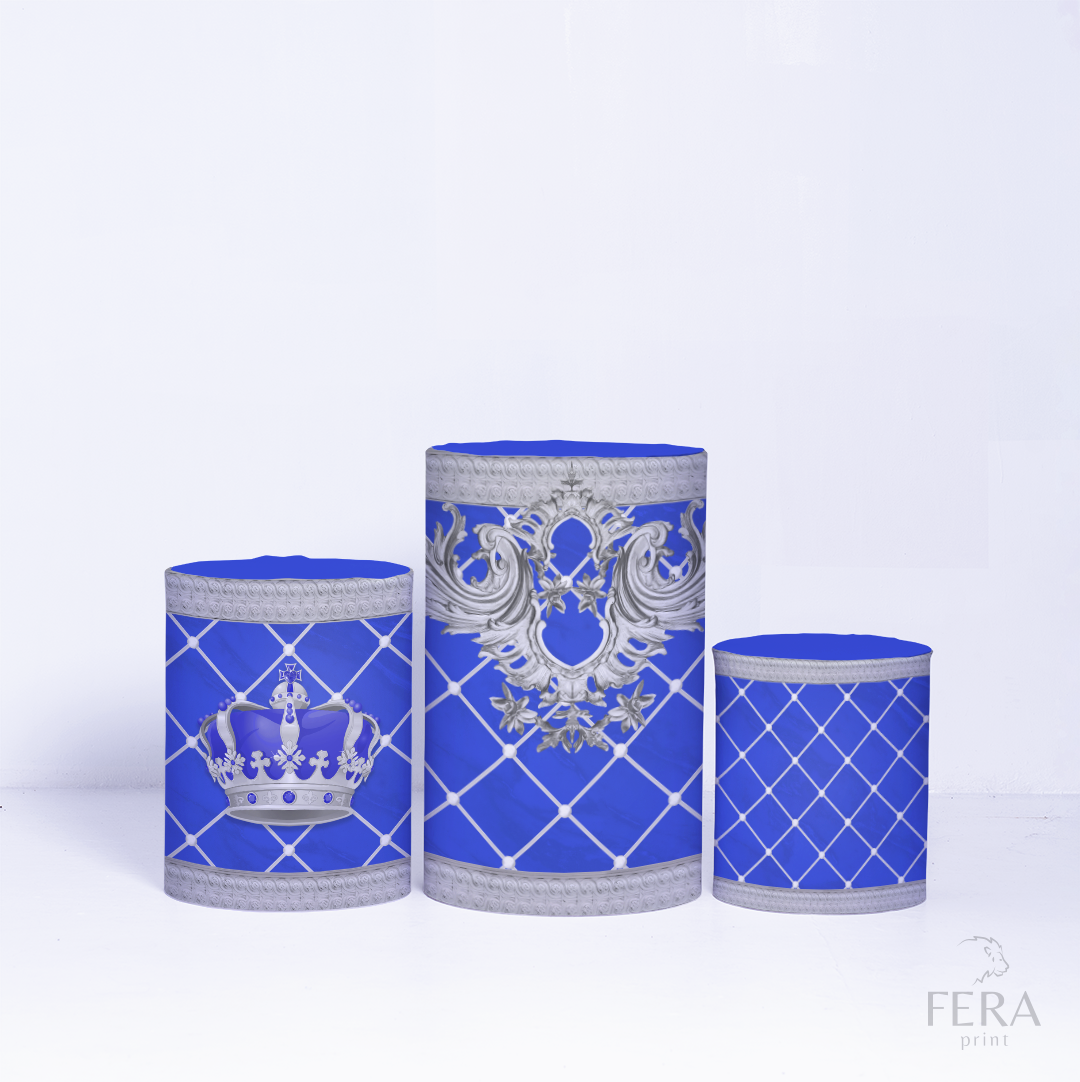 Kit Capa Cilindros + Capa Painel Príncipe Azul Sublimado