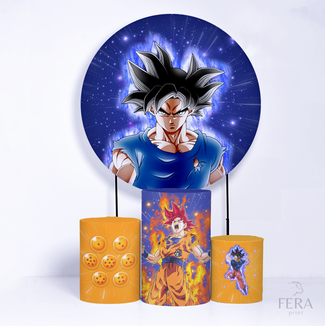 Kit Capa Cilindros + Capa Painel Dragon Anime Sublimado