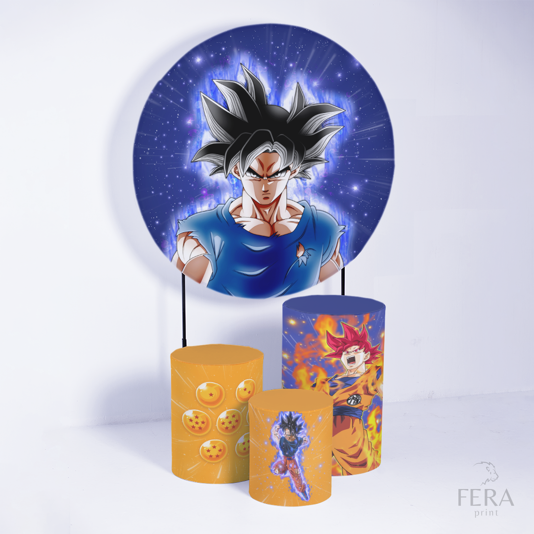 Kit Capa Cilindros + Capa Painel Dragon Anime Sublimado