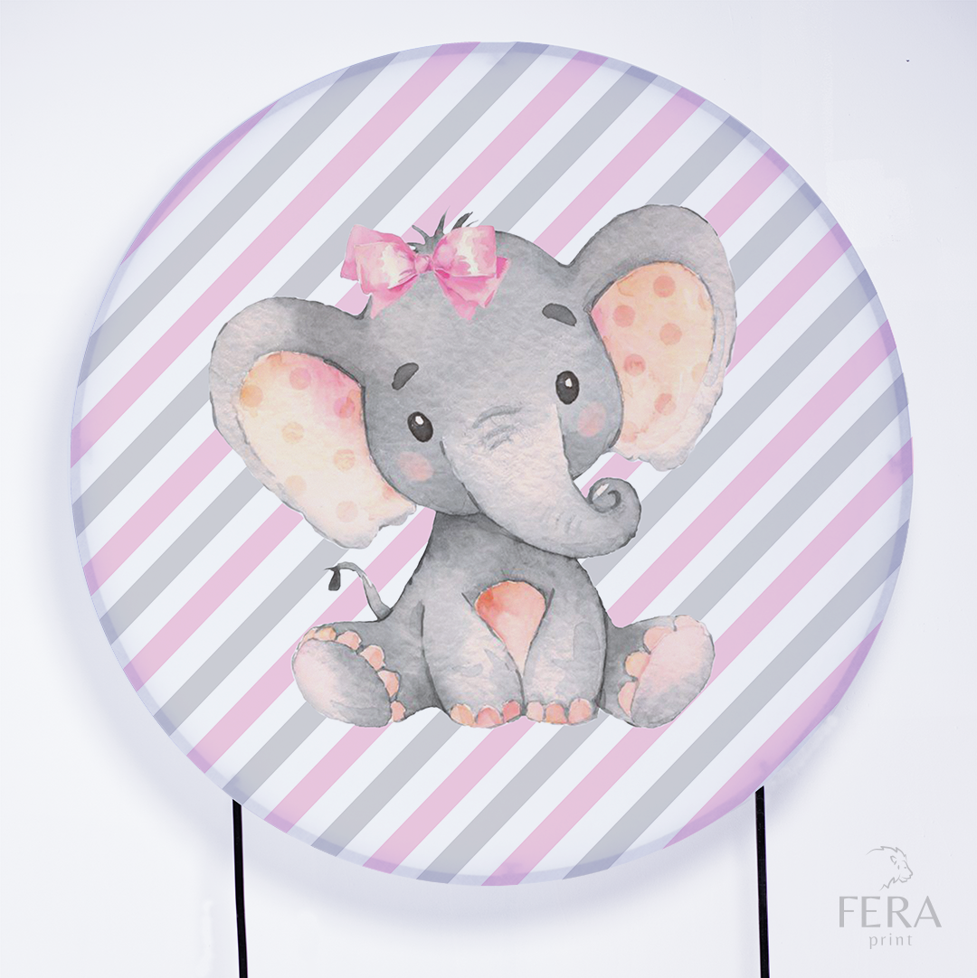 Kit Capa Cilindros + Capa Painel Elefante Sublimado