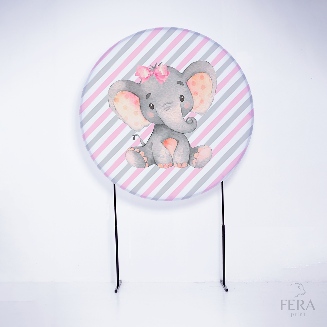 Kit Capa Cilindros + Capa Painel Elefante Sublimado
