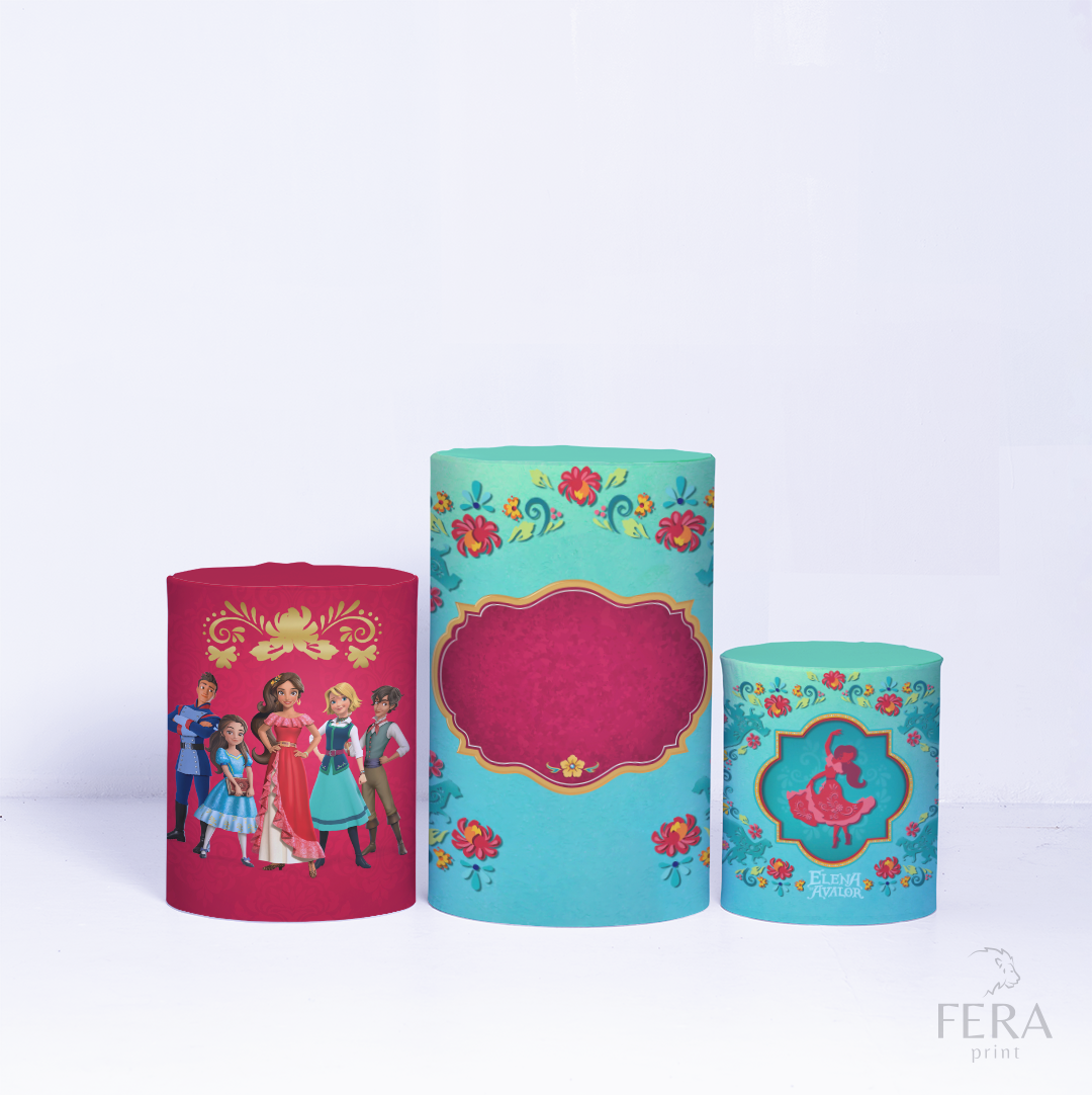 Kit Capa Cilindros + Capa Painel Princesa Latina Sublimado