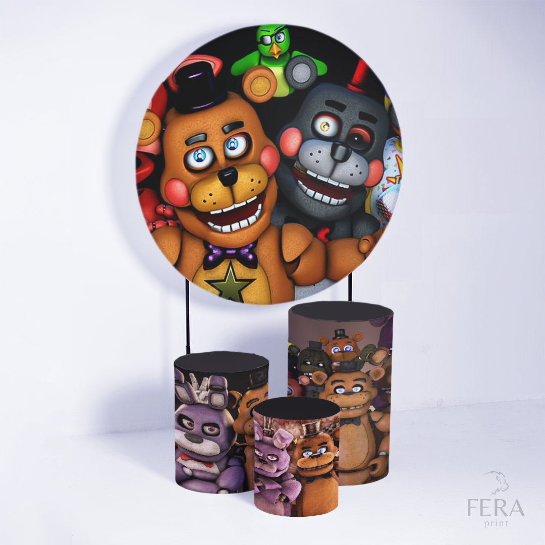 Kit Capa Cilindros + Capa Painel Game Terror Sublimado